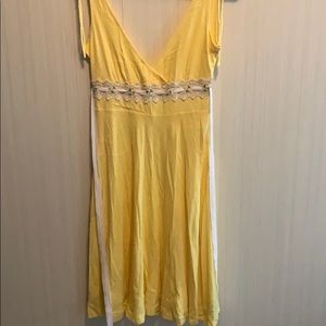 Free People yellow dress